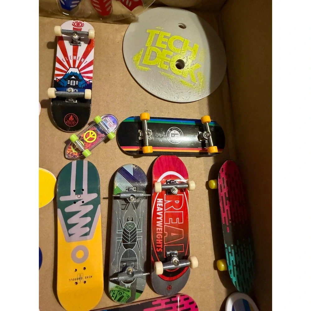 Tech Deck Fingerboard Lot Enjoi Element Blind Primitive Sk8Shop Bonus Pack Ramp